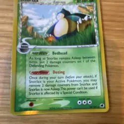 Nintendo Snorlax 10/101 Delta Species 2006 80 HP Rare Reverse Holo English - Image 4