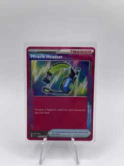 Pokemon Miracle Headset 183/191 NM Surging Sparks Holo Foil - Image 1