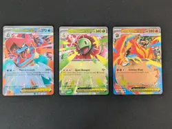 Mega Meganium Emboar Feraligatr ex Promos 034 035 036 Ascended Heroes NM+ - Image 1