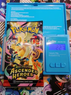 EXTREMELY HEAVY! 22.7g GOD PACKUUU Ascended Heroes Pokemon TCG Booster (SEALED) - Image 1