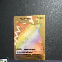 Pokemon Pikachu VMAX 044/185 Vivid Voltage Ultra Rare Metal Holo English - Image 1