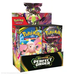Pokemon TCG Mega Evolution Perfect Order SEALED Booster BOX of 36 Packs - Image 1