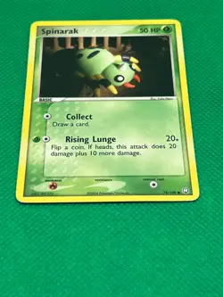 Pokemon Tcg Spinarak 78/109 Team Rocket Returns Non Holo - Image 2