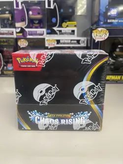 Pokemon TCG Chaos Rising Booster Box Factory Sealed - Image 1