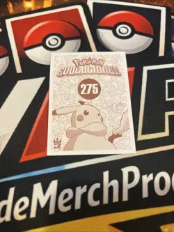 Rare POKEMON EVOLUTIONS STICKER Galarian Weezing - Koffing - FULL ART Low Pop - Image 2