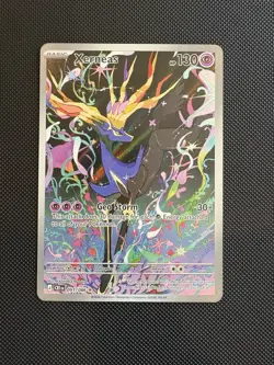 Xerneas 091/086: Chaos Rising Illustration Rare Full Art Holo. NM Pokemon - Image 1