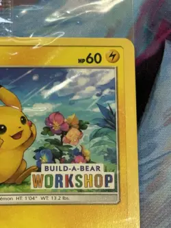 Pokemon Promos #SM86 Build-A-Bear Pikachu Sealed - Image 3