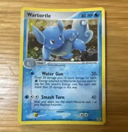 Wartortle 50/112 FireRed & LeafGreen 80 HP Uncommon Reverse Holo English - Image 1