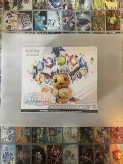 Pokemon TCG Scarlet & Violet Prismatic Evolutions Elite Trainer Box ETB New - Image 1