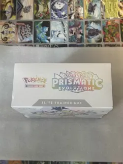 Pokemon TCG Scarlet & Violet Prismatic Evolutions Elite Trainer Box ETB New - Image 3