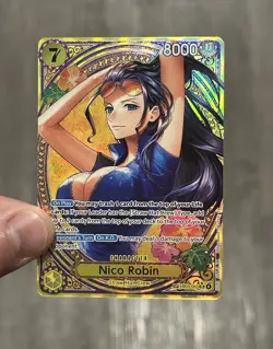 One Piece EB03 Nico Robin SP EB03-055 English Special Alternate Art - Image 2
