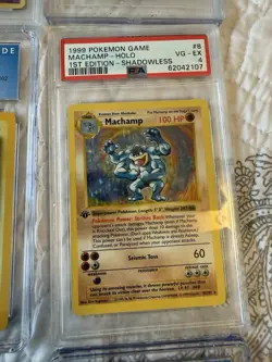 vintage pokemon graded cards Lot 9 Total - Image 5
