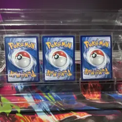 Pokemon GTS Holo Lot Eevee Vaporeon Jolteon Star Pattern 3 Cards Chinese - Image 4