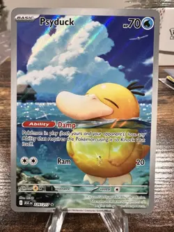 Psyduck 226/217 Illustration Rare Ascended Heroes Pokemon Card TCG NM - Image 1