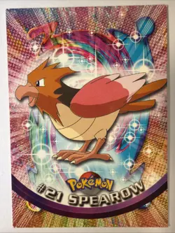 SPEAROW #21 Pokemon Card TCG Topps TV Animation - Image 1