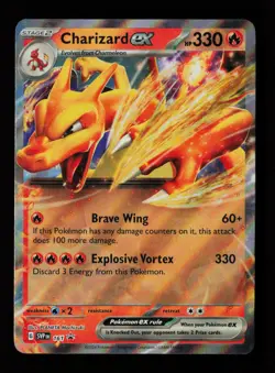 Charizard ex 161 Promo Holo SV: Scarlet & Violet Pokemon Card - Image 1