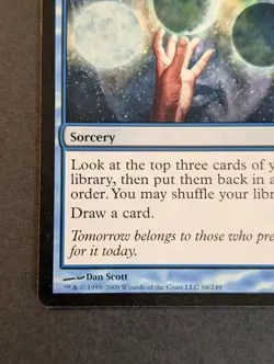 MTG Card - 1x Ponder - Magic Core Set 2010 - NM/LP - Magic The Gathering - #68 - Image 4