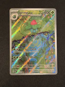 Ivysaur Holo Card 167/165 Scarlet & Violet 151 NM Condition - Image 1
