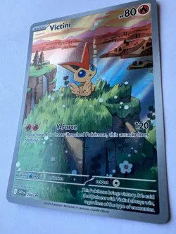 Victini 208 Sv: Scarlet & Violet Promo Cards Holo Pokemon NM - Image 2