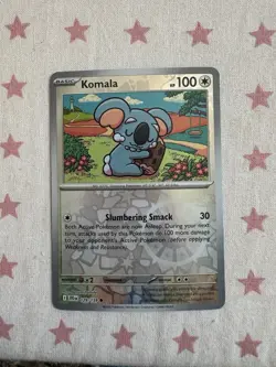 Komala 129/159 Journey Together Reverse Holo Pokemon TCG Card - Image 1