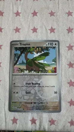 Tropius 123/159 Journey Together Reverse Holo Pokemon TCG Card - Image 1