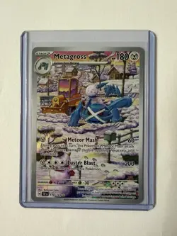 Metagross 178/162 Temporal Forces Holo Illustration Rare Card NM - Image 1