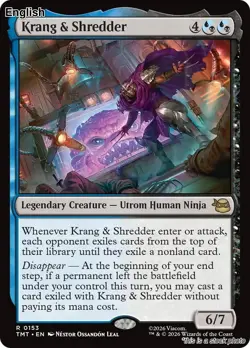 Krang & Shredder EN [TMT - 153] - NM TCG MTG - Image 1