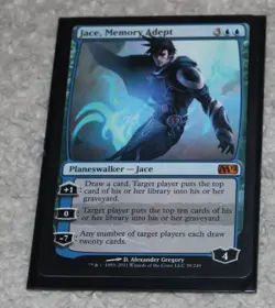 MTG Magic the Gathering Jace Memory Adept Core Set 2012 NM - Image 1