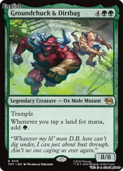 Groundchuck & Dirtbag EN [TMT - 115] - NM TCG MTG - Image 1