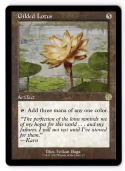 Gilded Lotus 17 The Brothers' War: Retro Frame Artifacts Normal NM - Image 1
