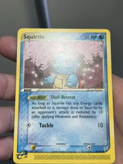 Squirtle 46/95 LP/NM Team Magma vs Team Aqua Vintage Pokemon TCG CCG Cards 2004 - Image 2
