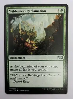 Wilderness Reclamation Ravnica Allegiance Regular MTG - Image 1