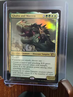 Ghalta and Mavren (MOM) Unique and Miscellaneous Promo MTG Foil LP - Image 3