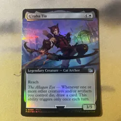 MTG / G’raha Tia - Extended Art Foil / Nm & Never Played - Image 1