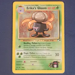 Erika's Gloom 45/132 - Gym Heroes - Uncommon Pokemon Card - MP - Image 1