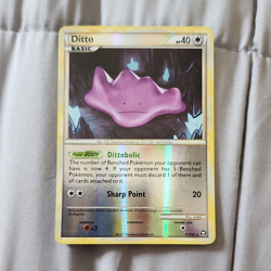 Pokemon TCG Ditto Triumphant Reverse Holo Rare 17/102 HP40 English 2010 - Image 1