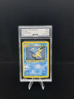 Pokemon Seadra Neo Genesis Set 1st Edition Non Holo #48 AGS 7.5 - Image 1