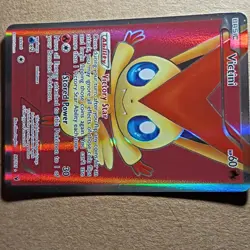 Pokemon TCG Victini Full Art Holo Card 98/101 2011 B&W Noble Victories - Image 3