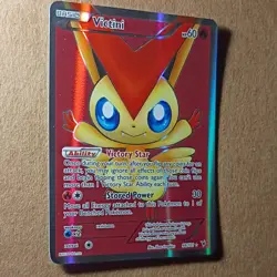 Pokemon TCG Victini Full Art Holo Card 98/101 2011 B&W Noble Victories - Image 5