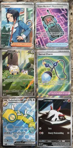 Pokemon TCG Ascended Heroes, Phantasmal, MEG, JTG- Full Art , EX Lot Of 24 Cards - Image 4