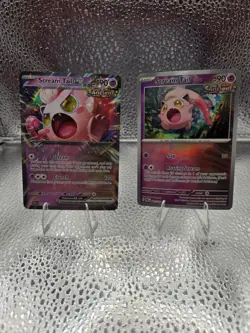 Pokemon Scream Tail EX 094/167 Twilight Masquerade Holo Double Rare + Bonus - Image 1