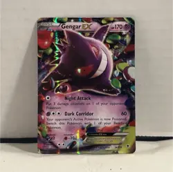 Pokemon TCG Gengar EX 034/119 Promo Holo English 2014 HP 170 - Image 1