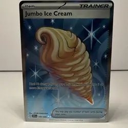 Jumbo Ice Cream 109/086 Chaos Rising Full Art Pokemon TCG - Image 1