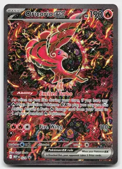 Oricorio ex 024 Holo Promo ME: Mega Evolution Promo Pokemon Near Mint - Image 1