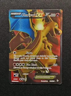 Charizard EX 100/106 XY Flashfire - Full Art Holo Rare - Pokemon 2014 LP - Image 1