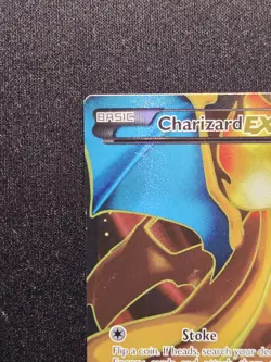 Charizard EX 100/106 XY Flashfire - Full Art Holo Rare - Pokemon 2014 LP - Image 3