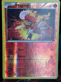 Magmar 16/83 Common Generations Pokemon Reverse Holo Near Mint - Image 1