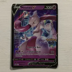 The Pokemon Company Mewtwo V SWSH223 Holo Promo English 220HP - Image 1