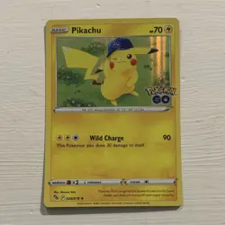 The Pokemon Company Pikachu 028/078 Pokemon GO Holo Rare English 70HP - Image 1