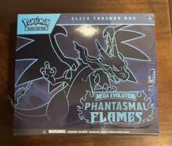 Pokemon Mega Phantasm Flames Elite Trainer Box ETB New Factory Sealed - Image 1